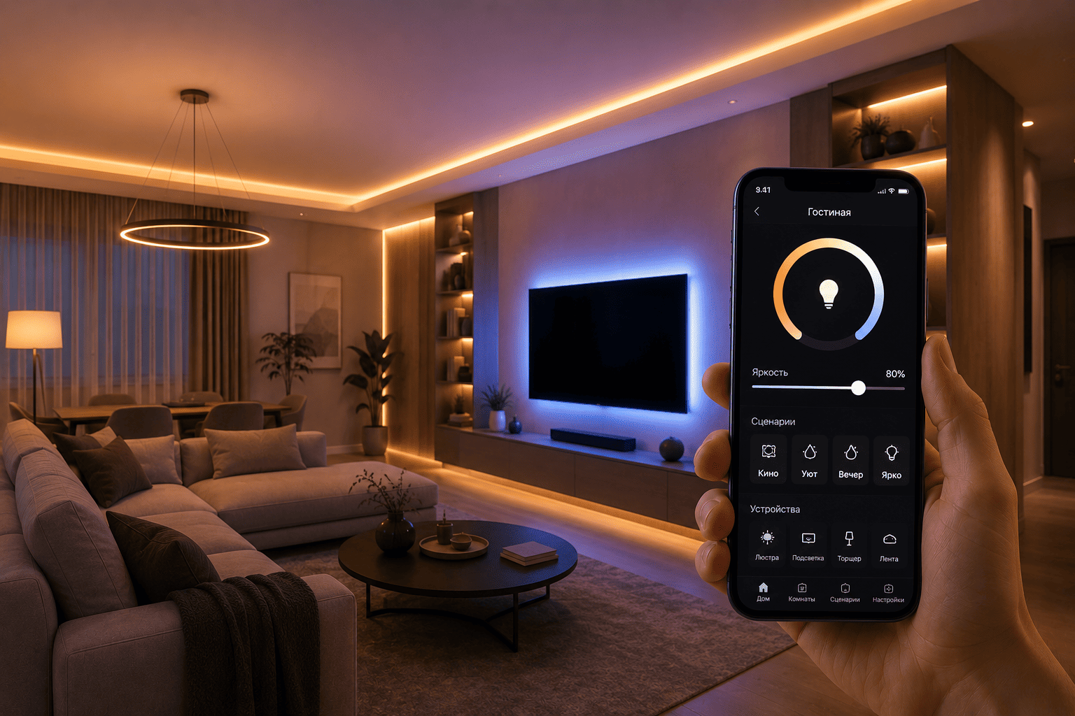 Умное освещение и smart light 2026