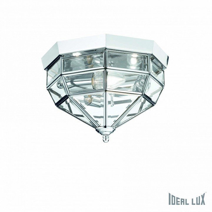 Потолочный светильник Ideal Lux Norma PL3 Cromo. 
