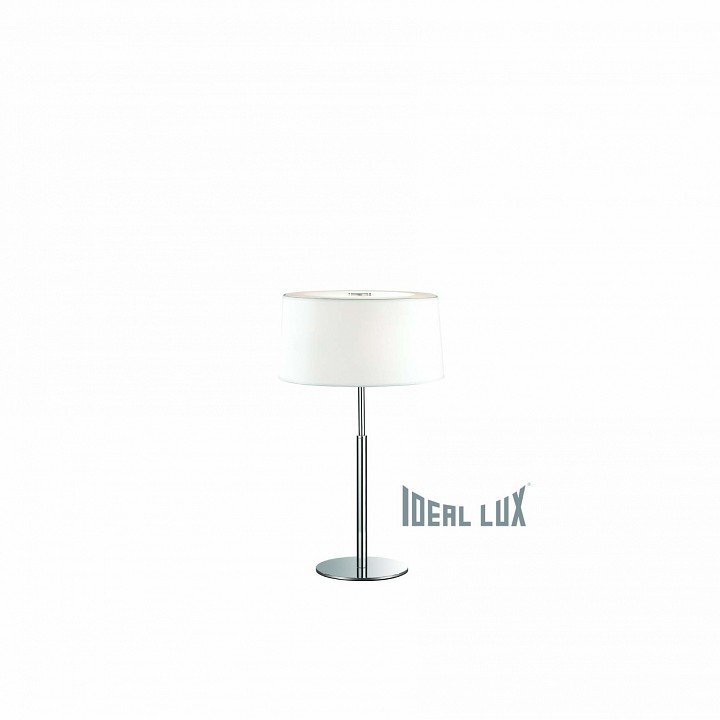 Настольная лампа Ideal Lux Hilton TL2 Bianco. 
