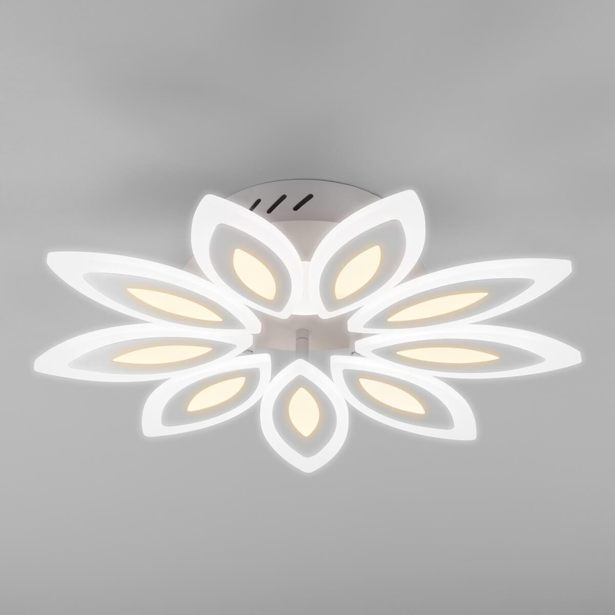 Потолочный светодиодный светильник Eurosvet Kabuki 90158/9 белый. 