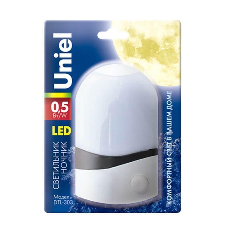 Настенный светодиодный светильник (02745) Uniel DTL-303-Селена/White/3LED/0,5W. 