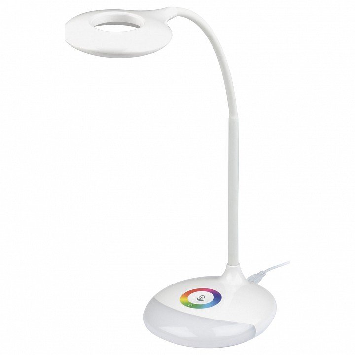 Настольная лампа (UL-00001496) Uniel TLD-535 White/LED/250Lm/5500K/Dimmer. 