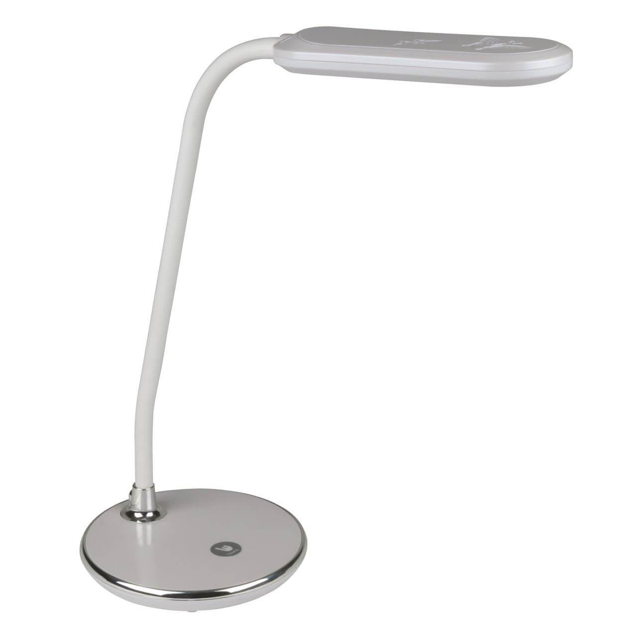 Настольная лампа (10290) Volpe TLD-522 Silver/LED/360Lm/6000K/Dimmer. 