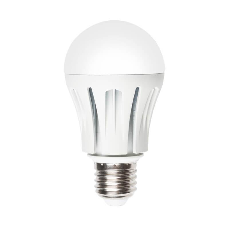 Лампа светодиодная (08131) E27 9W 3000K матовая LED-A60-9W/WW/E27/FR ALM01WH. 