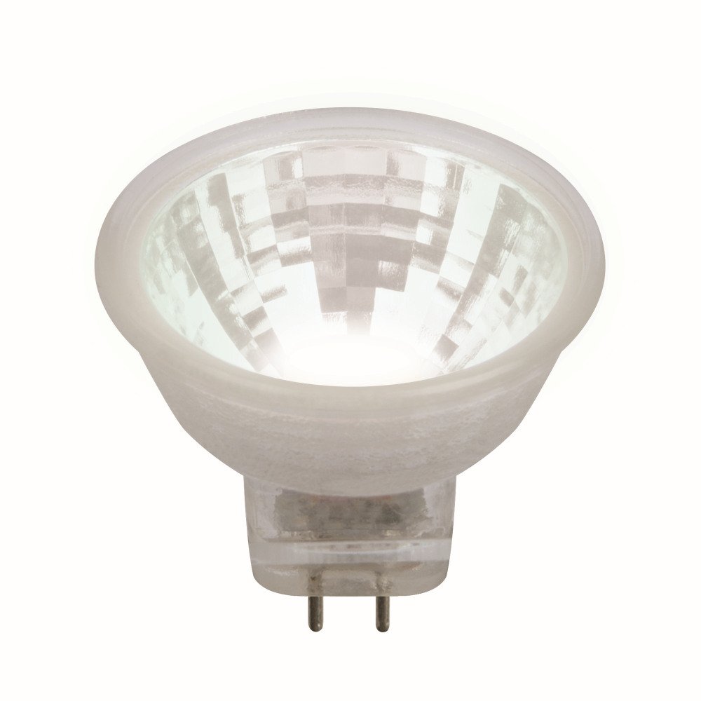Лампа светодиодная Uniel (UL-00001703) GU4 3W 4000K прозрачная LED-MR11-3W/NW/GU4/220V GLZ21TR. 
