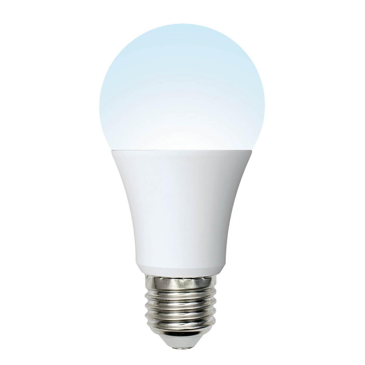 Лампа светодиодная Uniel (UL-00002382) E27 10W 4000K матовая LED-A60-10W/NW/E27/FR/24-48V. 