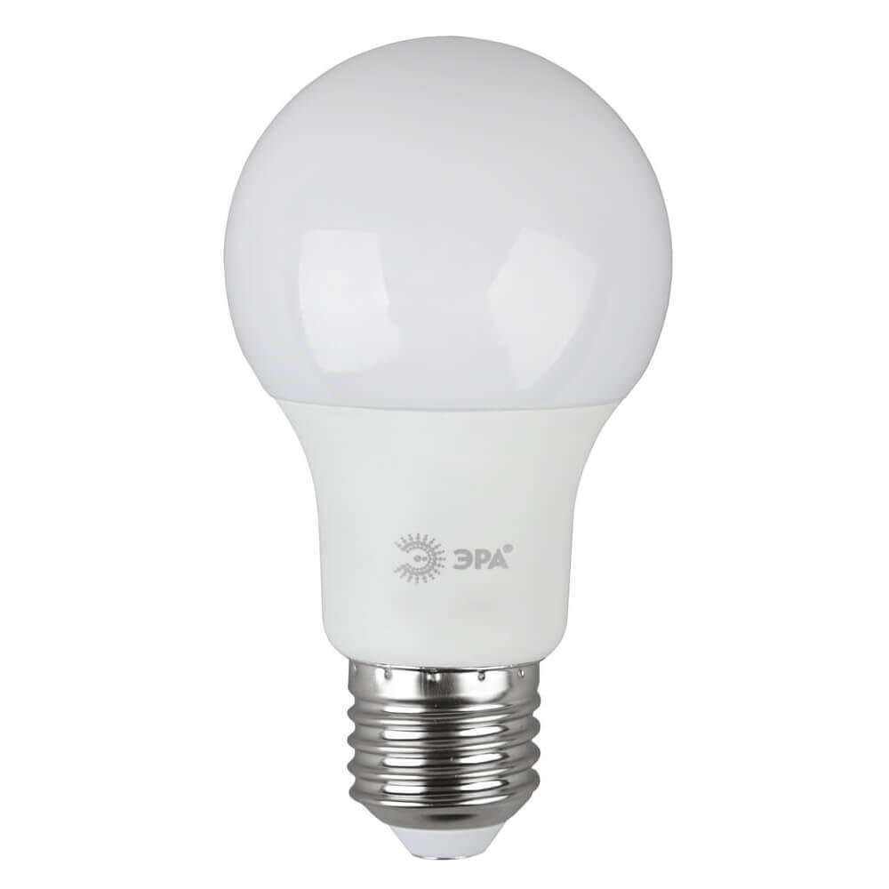 Лампа светодиодная ЭРА E27 11W 6000K матовая LED A60-11W-860-E27. 