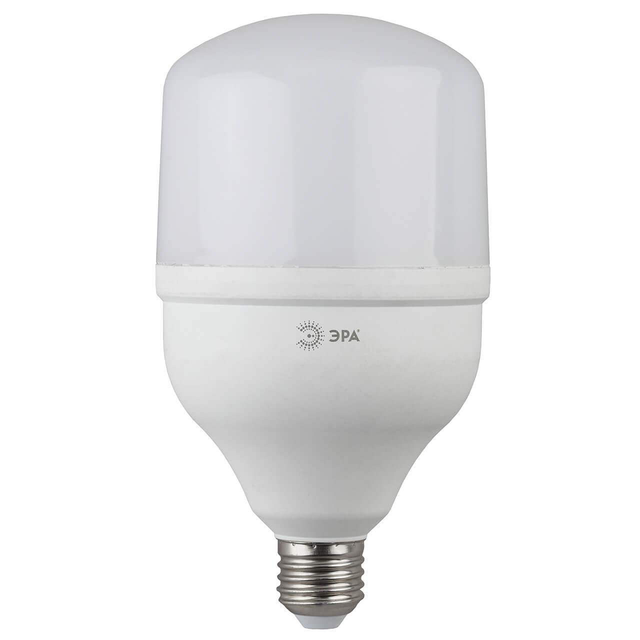 Лампа светодиодная ЭРА E27 20W 2700K матовая LED POWER T80-20W-2700-E27. 