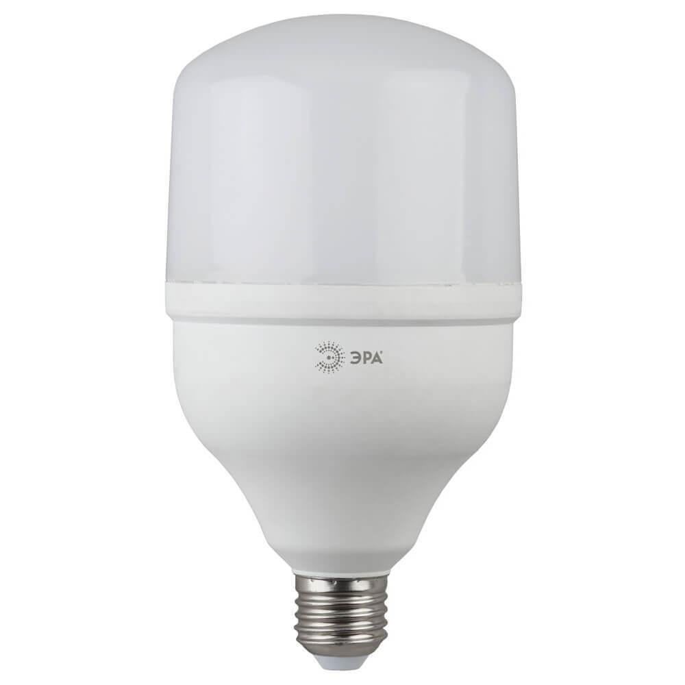 Лампа светодиодная ЭРА E27 20W 4000K матовая LED POWER T80-20W-4000-E27. 
