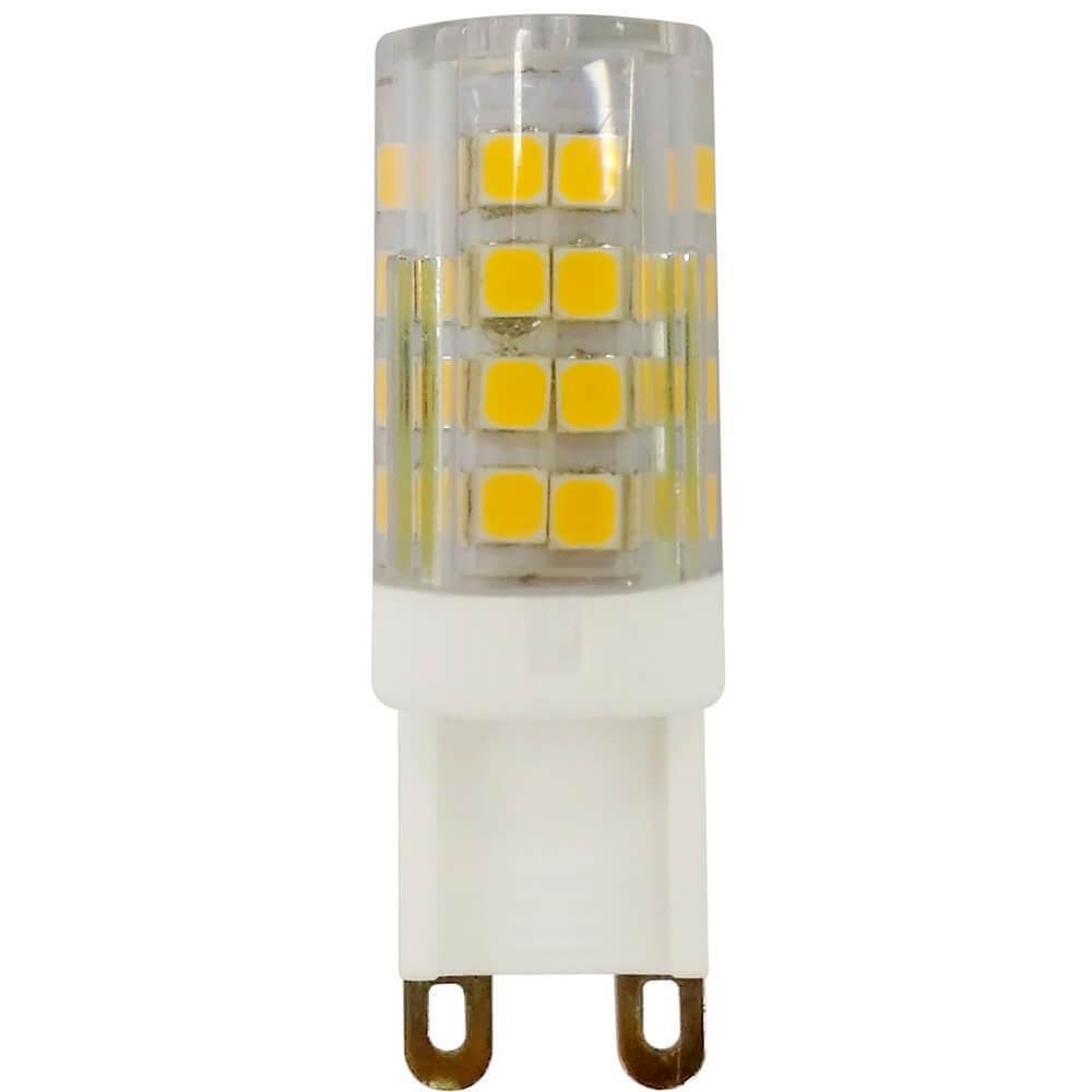 Лампа светодиодная ЭРА G9 5W 4000K прозрачная LED JCD-5W-CER-840-G9. 