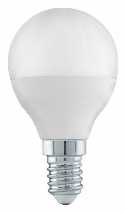 Лампа светодиодная Eglo диммируемая E14 6W 3000K матовая 11583. 