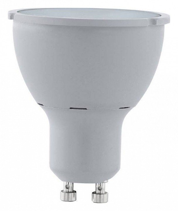 Лампа светодиодная диммируемая GU10 5W 4000K прозрачная 11542. 