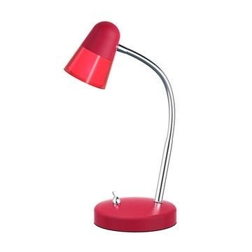 Настольная светодиодная лампа Horoz Buse красная 049-007-0003 (HL013L). 
