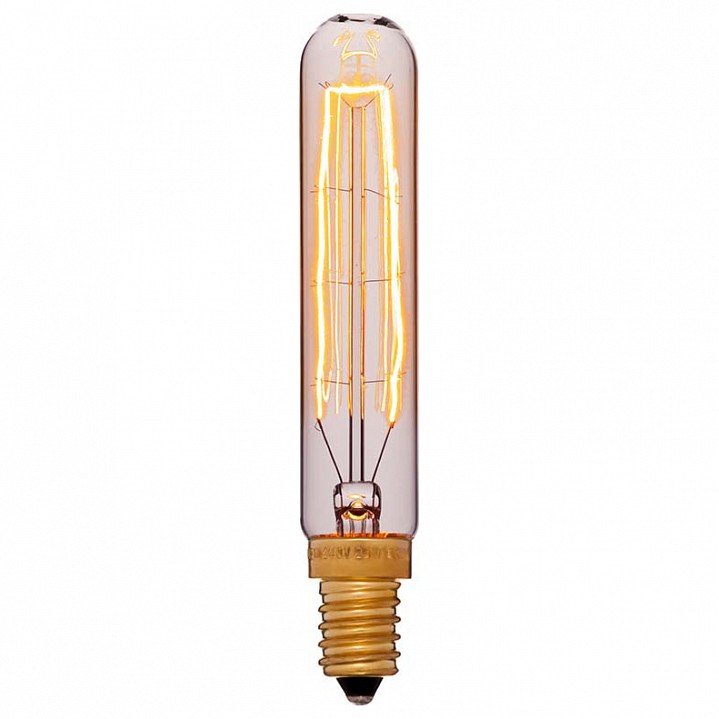 Лампа накаливания E14 40W золотая 054-188. 