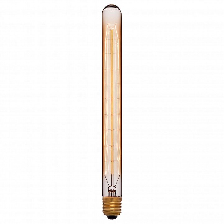 Лампа накаливания E27 40W золотая 053-754. 