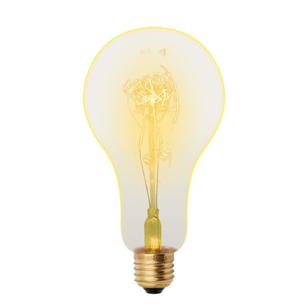 Лампа накаливания Uniel (UL-00000477) E27 60W золотистая IL-V-A95-60/GOLDEN/E27 SW01. 