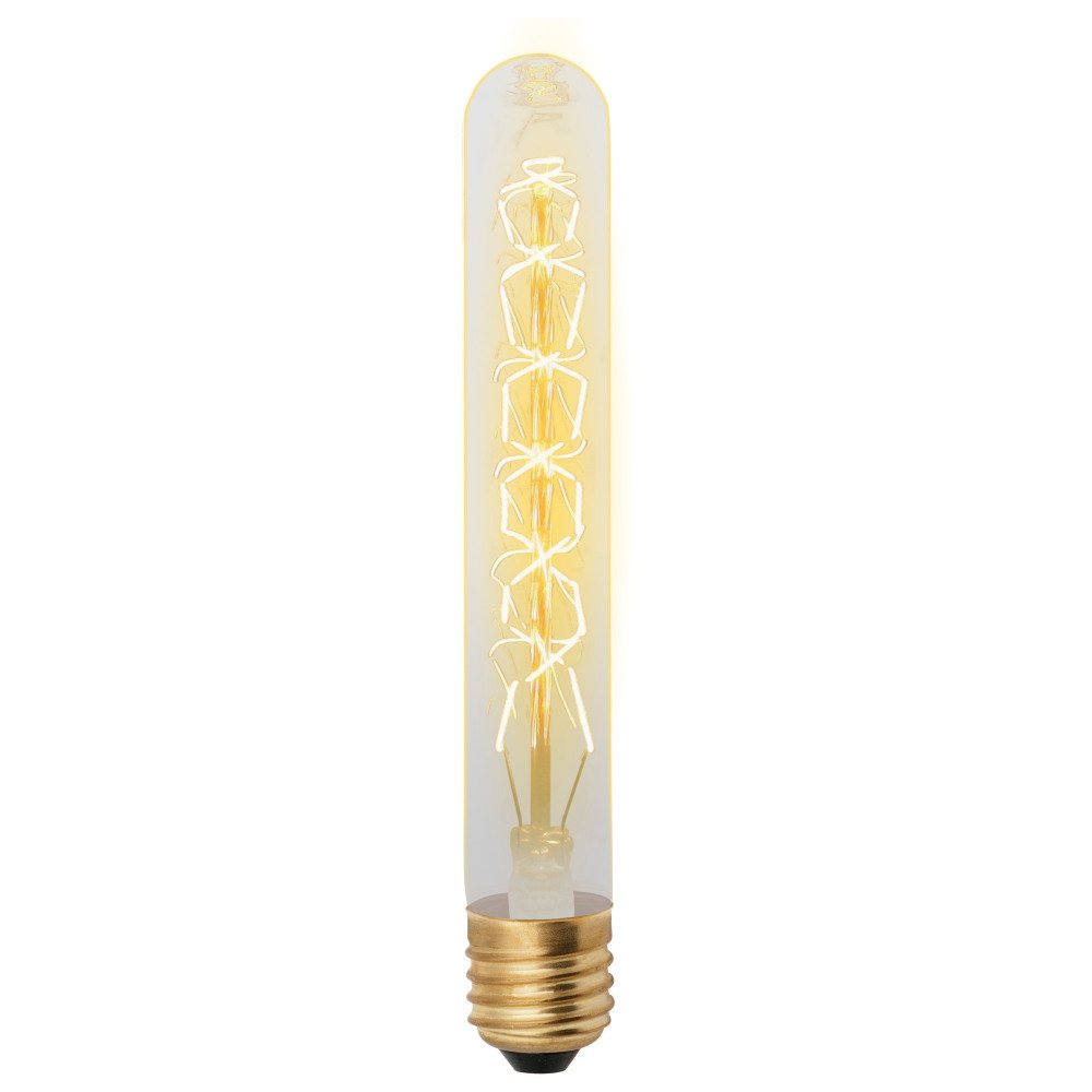 Лампа накаливания Uniel (UL-00000484) E27 60W золотистая IL-V-L28A-60/GOLDEN/E27 CW01. 
