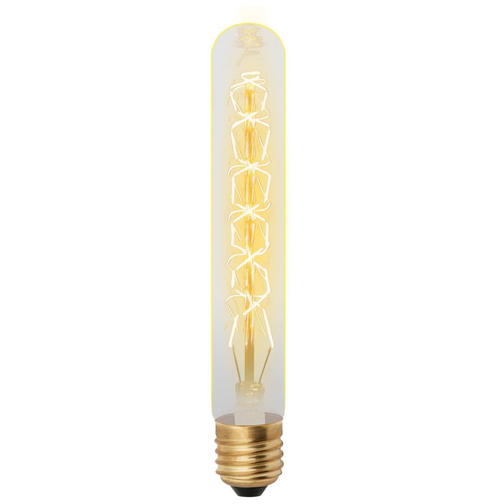 Лампа накаливания Uniel (UL-00000485) E27 60W золотистая IL-V-L32A-60/GOLDEN/E27 CW01. 