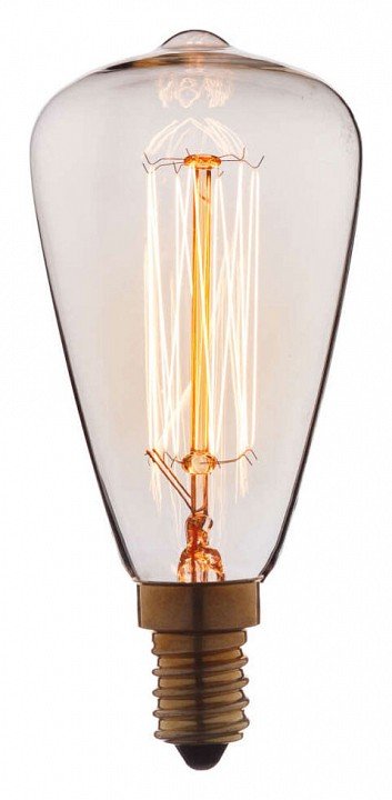 Лампа накаливания Loft IT E14 60W прозрачная 4860-F. 