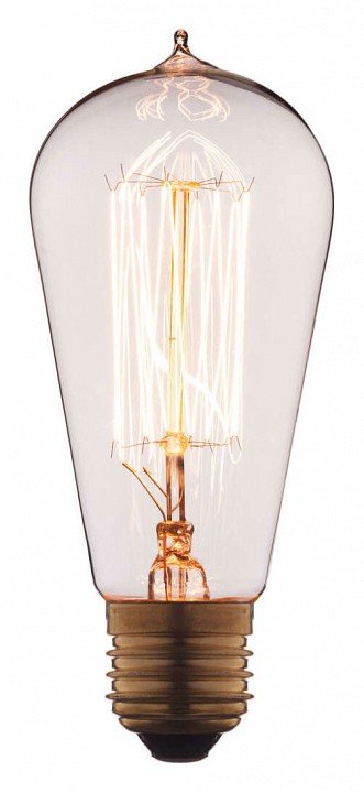 Лампа накаливания Loft IT E27 40W прозрачная 6440-SC. 