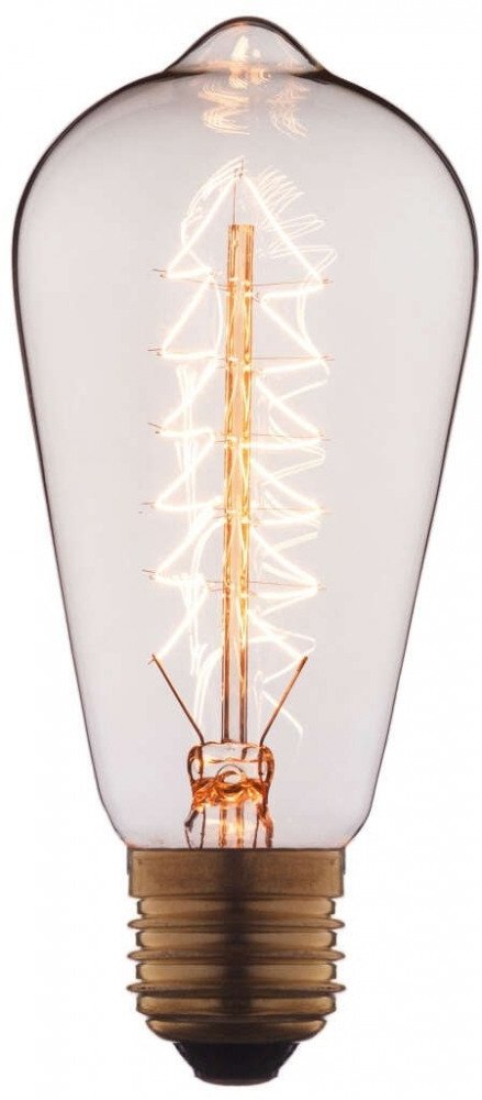 Лампа накаливания Loft IT E27 60W прозрачная 6460-S. 