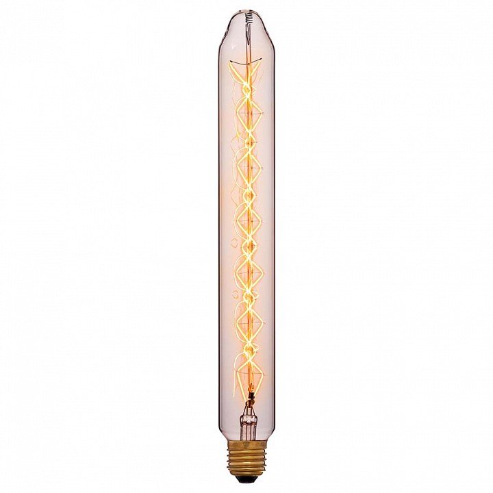 Лампа накаливания E27 60W прозрачная 052-207. 