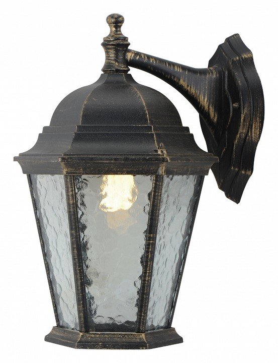 Уличный настенный светильник Arte Lamp Genova A1202AL-1BN. 