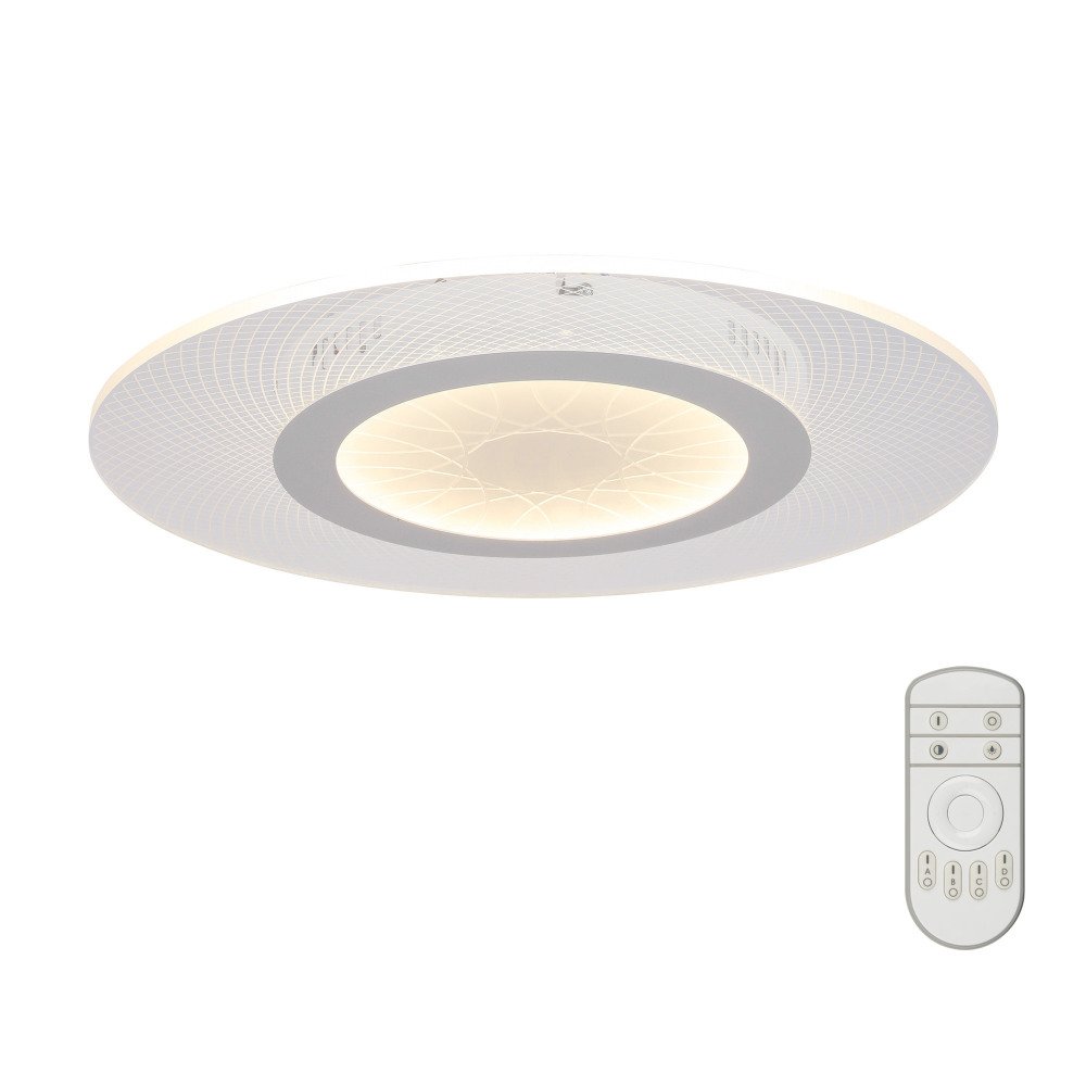 Потолочный светодиодный светильник Fametto Nimfea DLC-N502 34W ACRYL/CLEAR. 