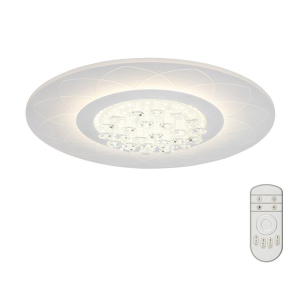 Потолочный светодиодный светильник Fametto Nimfea DLC-N503 42W ACRYL/CLEAR. 