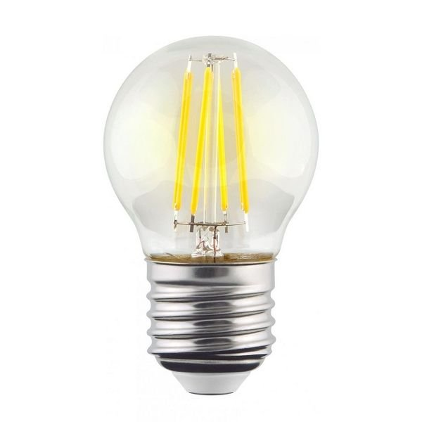 Лампа светодиодная филаментная E27 9W 2800К прозрачная VG10-G1E27warm9W-F 7106. 