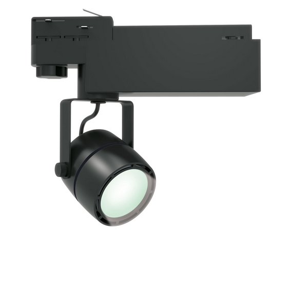 Трековый светодиодный светильник (UL-00002398) Uniel ULB-M08H-24W/NW Black. 