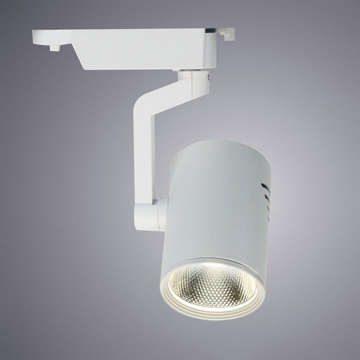 Трековый светодиодный светильник Arte Lamp Traccia A2321PL-1WH. 
