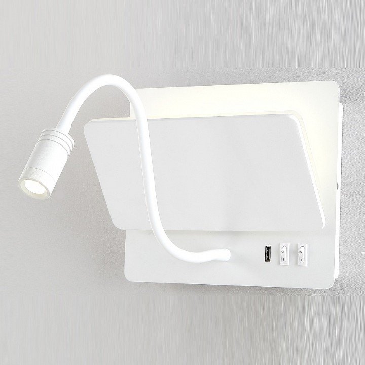 Бра Crystal Lux CLT 226W250USB WH. 