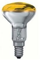 Лампа накаливания рефлекторная Paulmann R50 Е14 25W желтая 20122. 