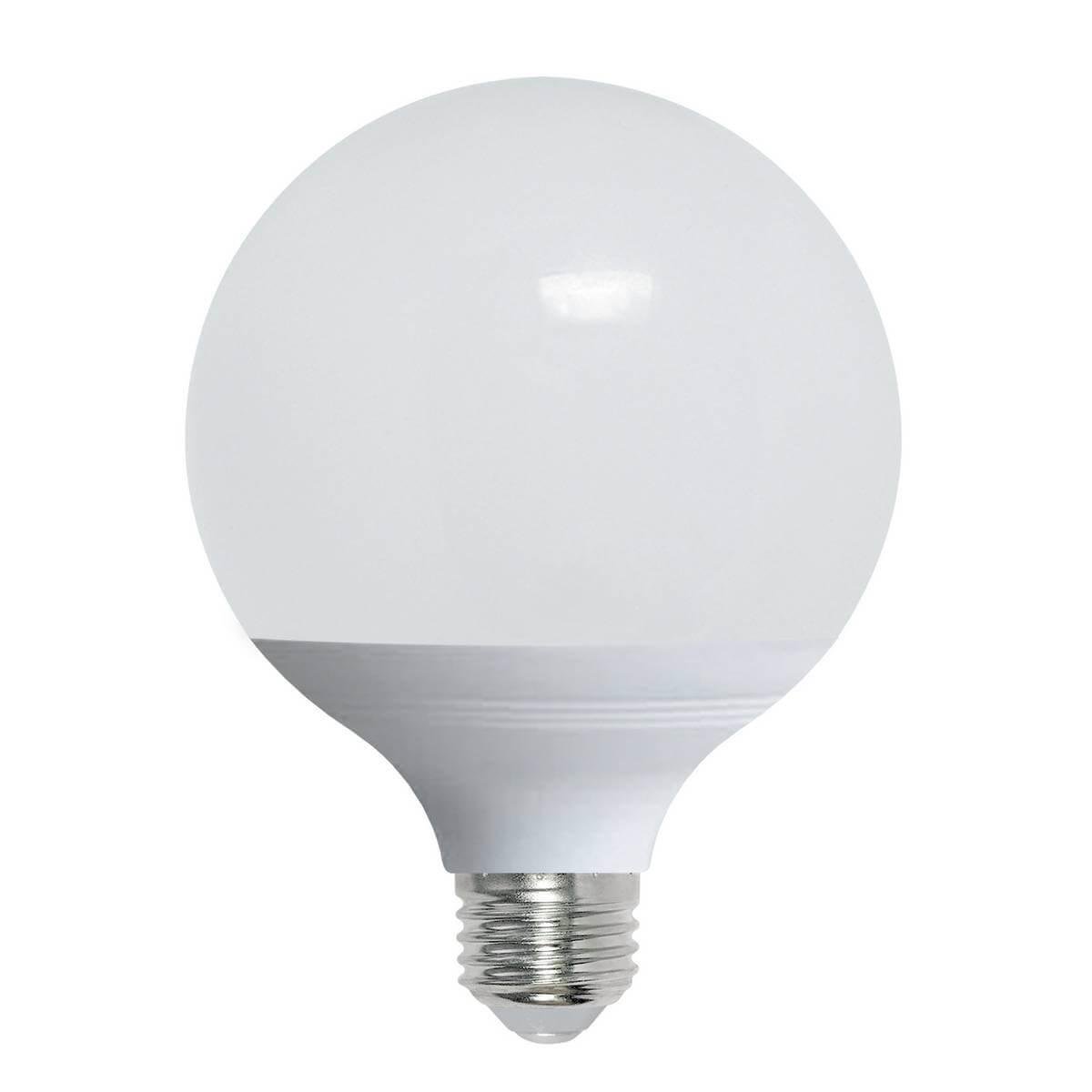 Лампа светодиодная (UL-00004875) Volpe E27 22W 3000K матовая LED-G120-22W/3000K/E27/FR/NR. 