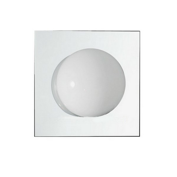 Настенно-потолочный светильник Bubble W1 chrome. 