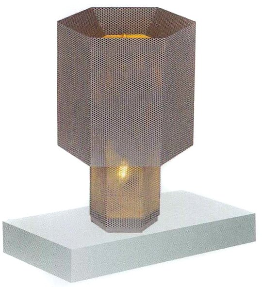 Интерьерная настольная лампа DeLight Collection 130 KM0130P-1 silver. 