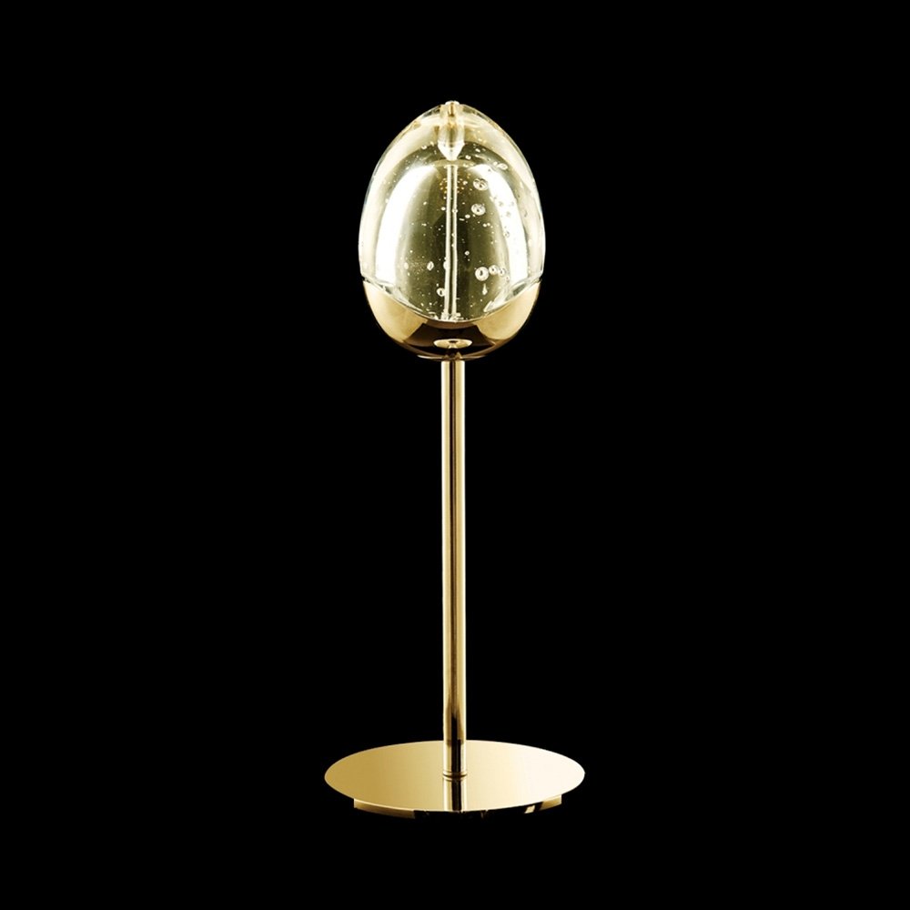Интерьерная настольная лампа Illuminati Terrene MT13003023-1A Gold. 