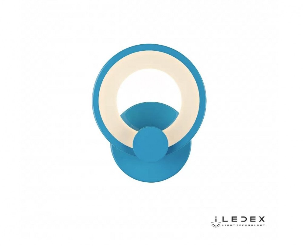 Настенный светильник iLedex Ring A001/1 Blue. 