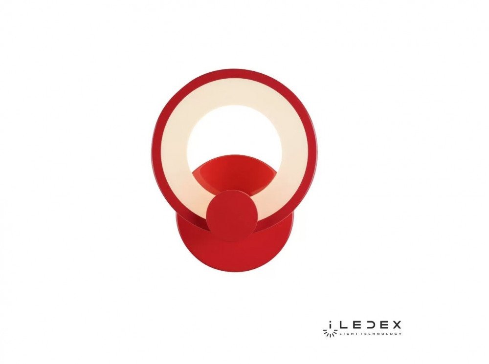 Настенный светильник iLedex Ring A001/1 Red. 