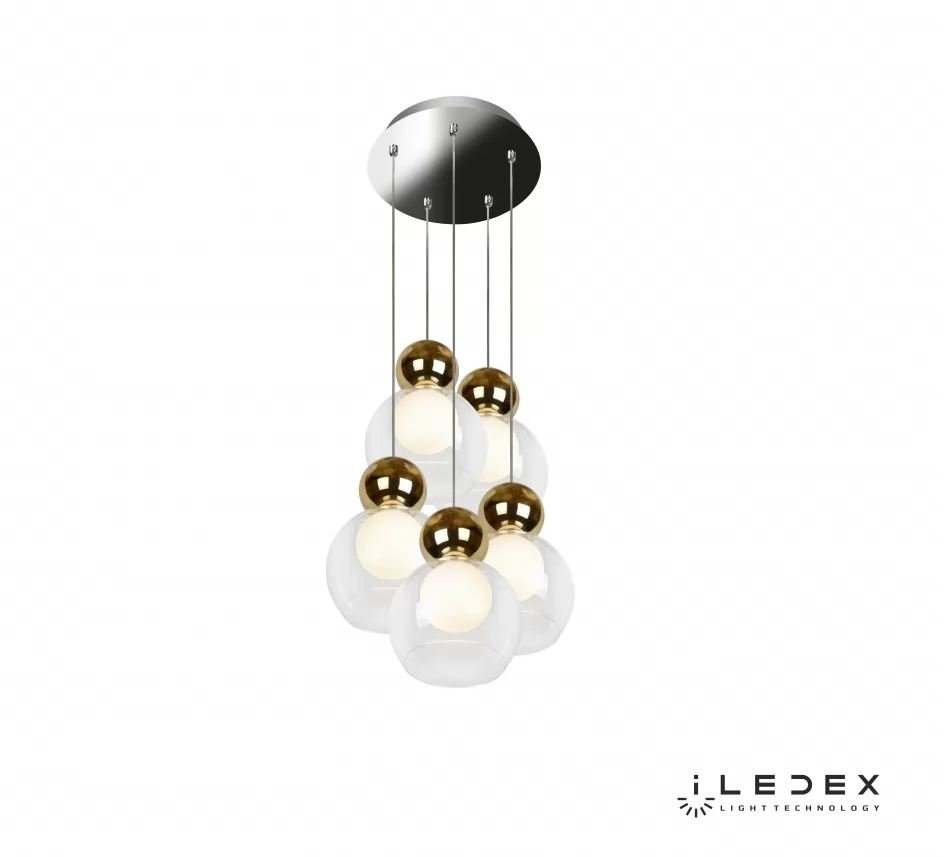 Подвесной светильник iLedex Blossom C4476-5R GL. 