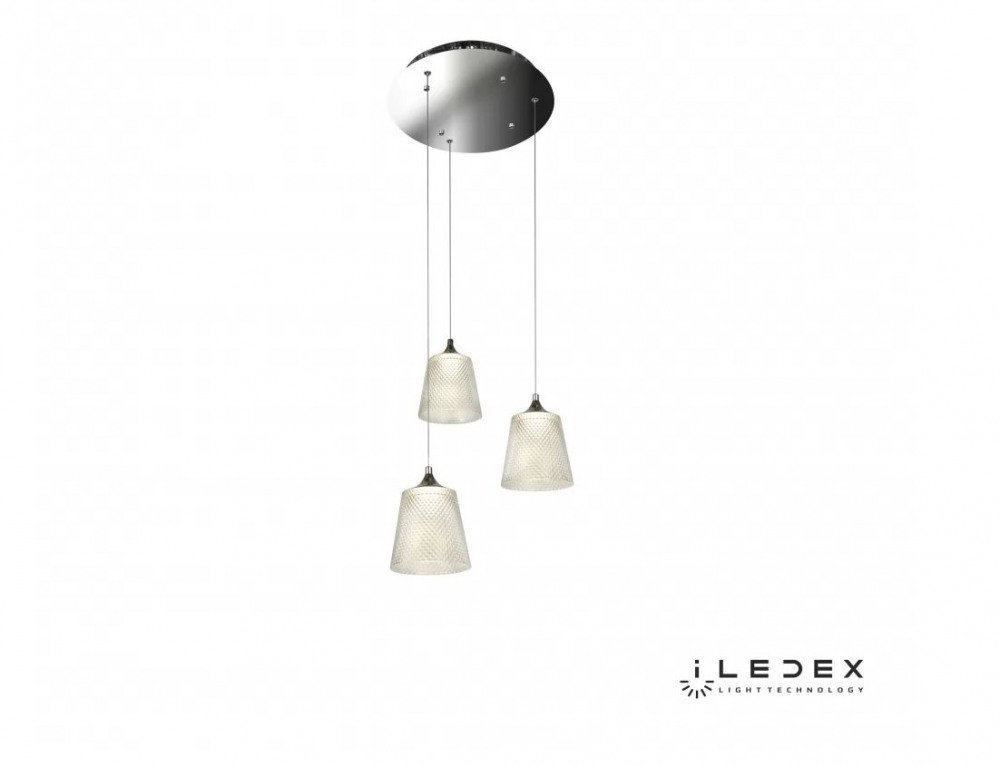 Подвесной светильник iLedex Flora WD8007-3 CR. 