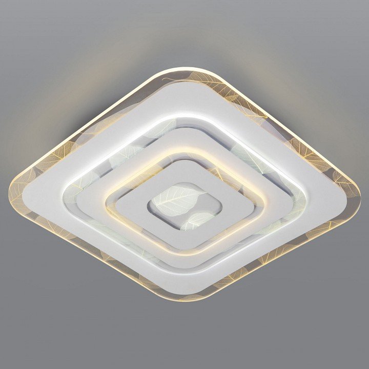 Потолочный светодиодный светильник Eurosvet Floris 90222/1 белый. 