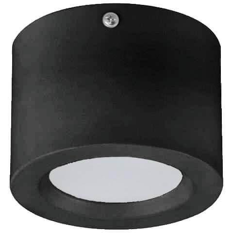 Потолочный светодиодный светильник Horoz Sandra 5W 4200К черный 016-043-0005. 