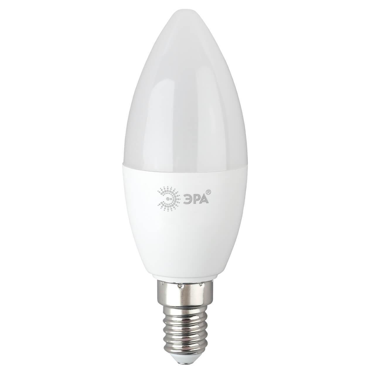 Лампа светодиодная ЭРА E14 10W 6500K матовая B35-10W-865-E14 R. 