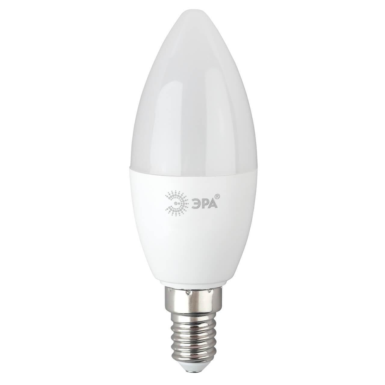 Лампа светодиодная ЭРА E14 8W 6500K матовая B35-8W-865-E14 R. 