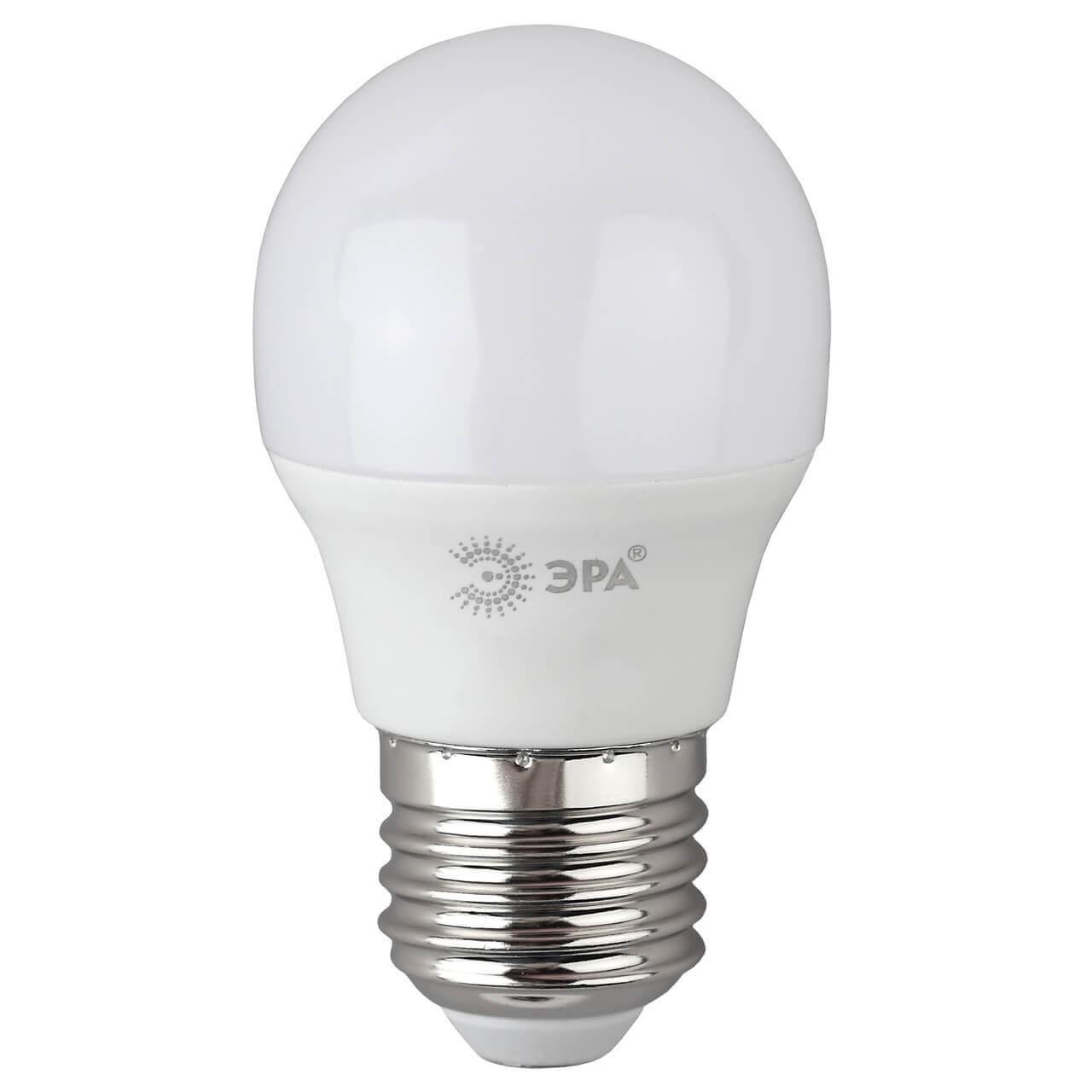 Лампа светодиодная ЭРА E27 10W 6500K матовая P45-10W-865-E27 R. 