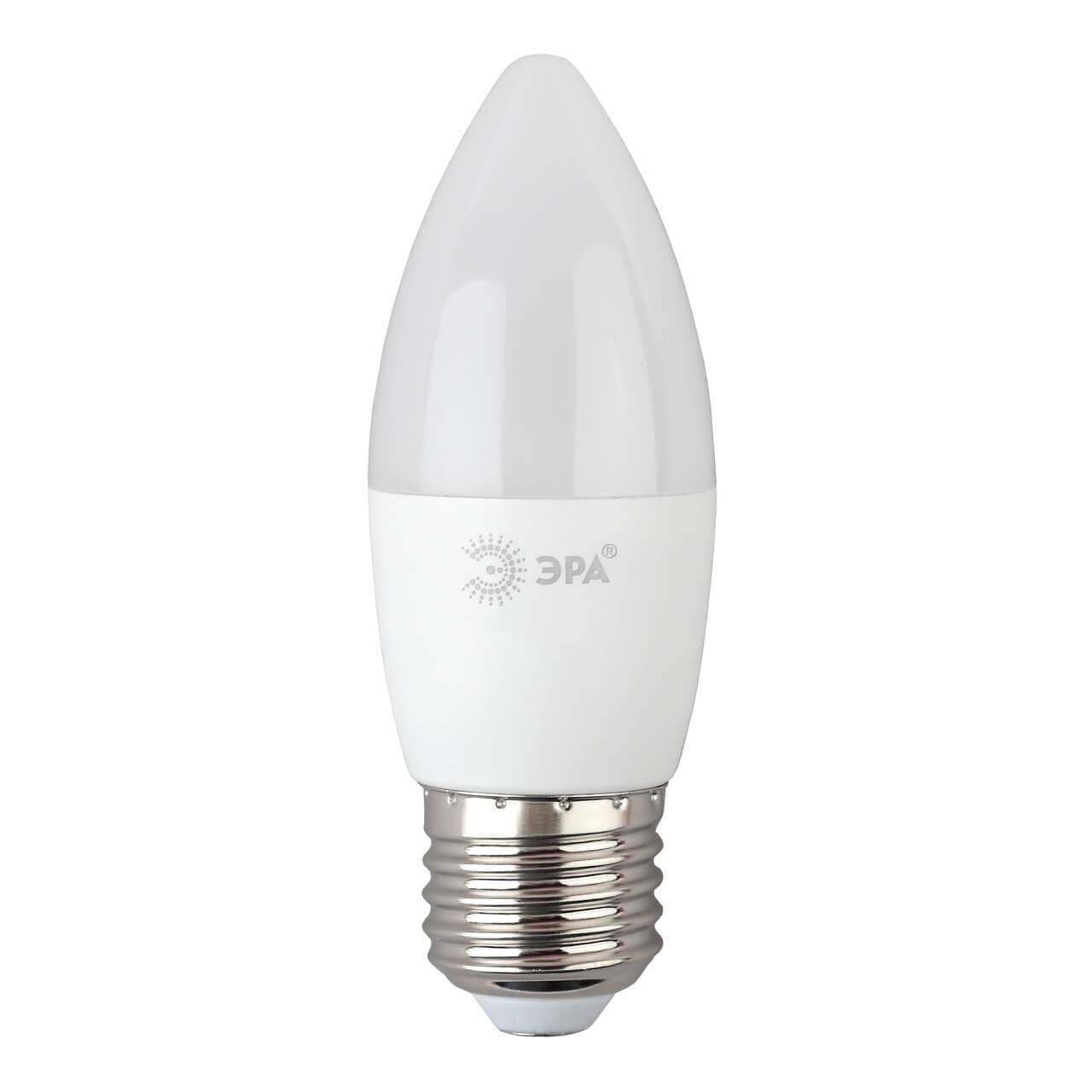 Лампа светодиодная ЭРА E27 6W 6500K матовая B35-6W-865-E27 R. 