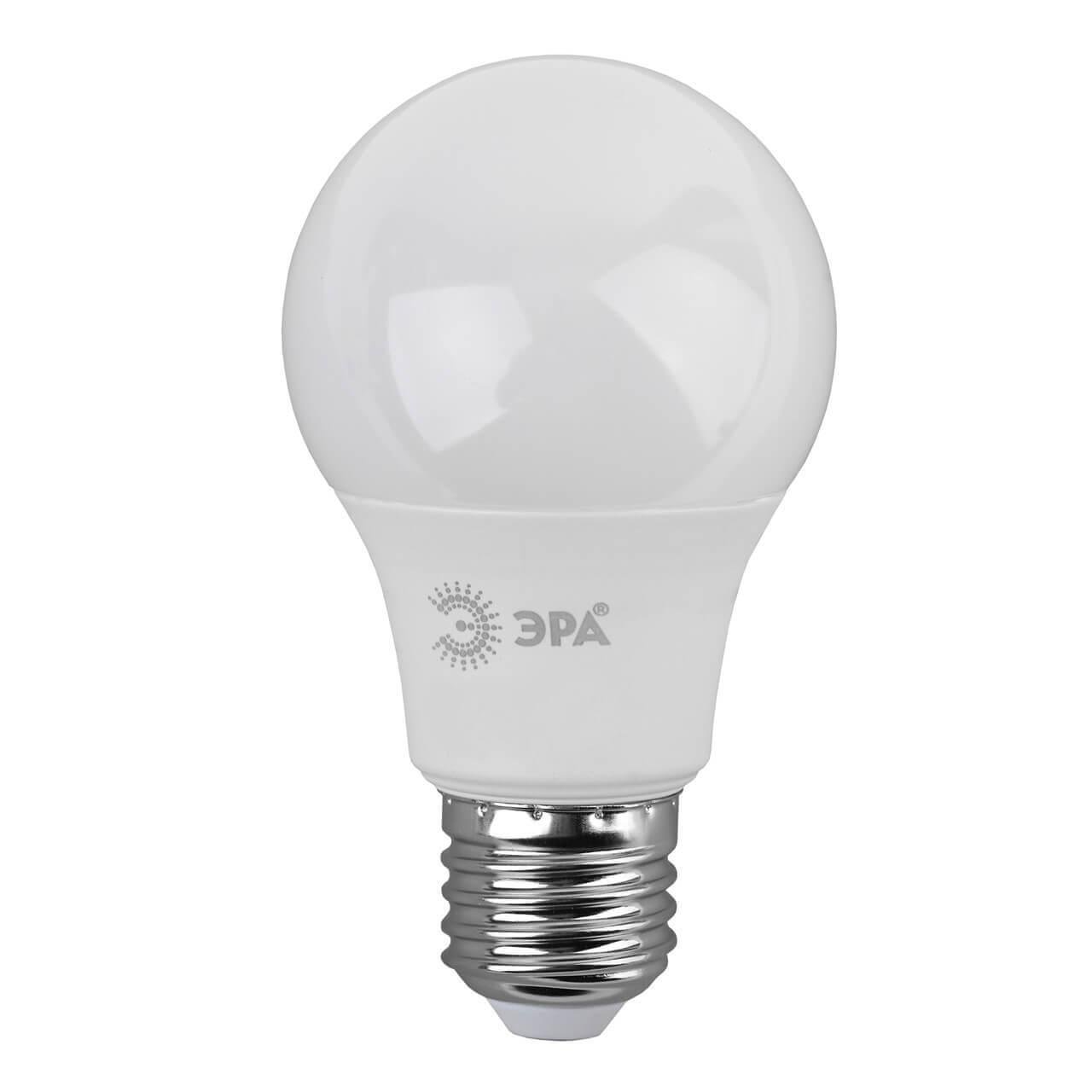 Лампа светодиодная ЭРА E27 9W 6500K матовая A60-9W-860-E27. 