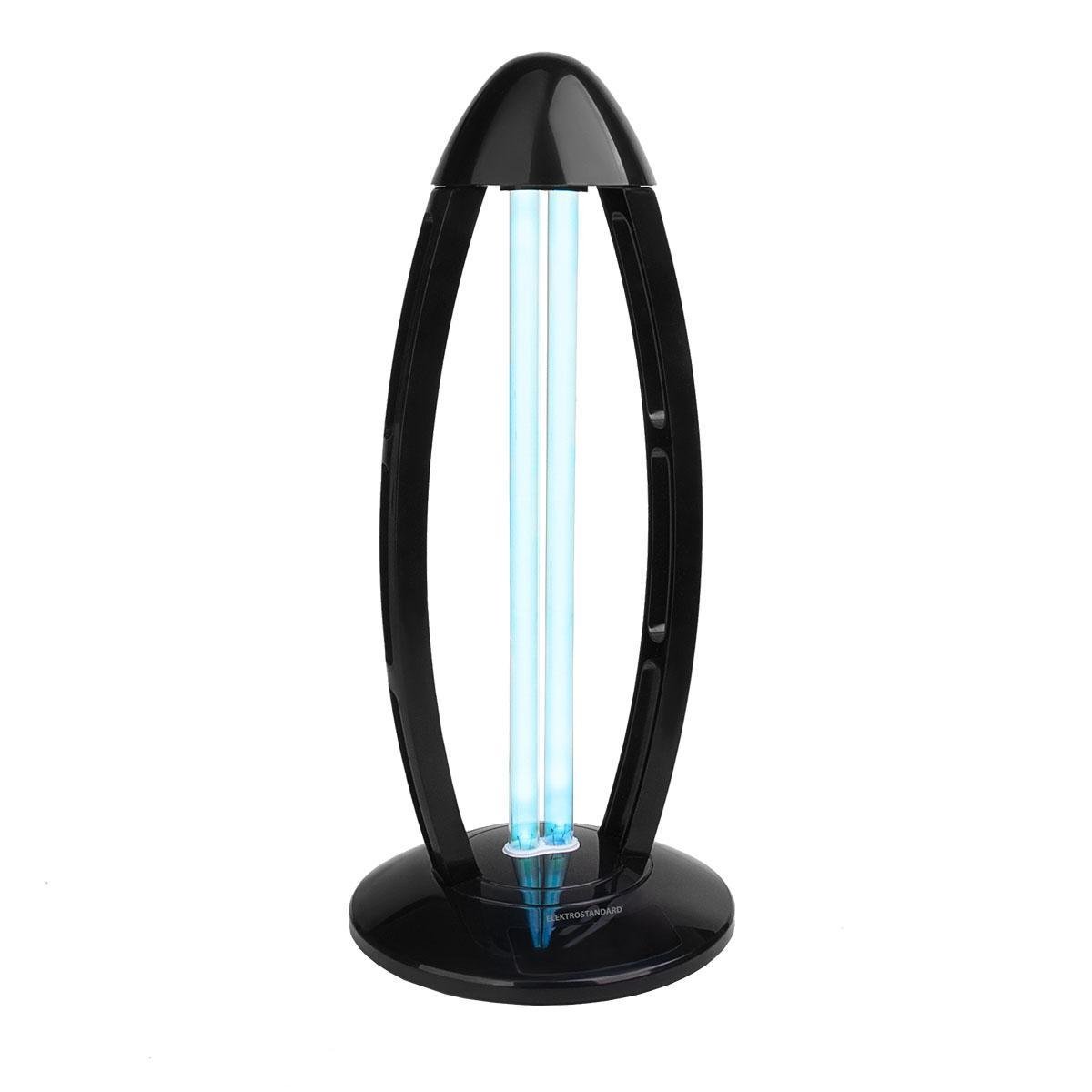 Ультрафиолетовая бактерицидная настольная лампа Elektrostandard UVL-001 чёрный 4690389150760. 